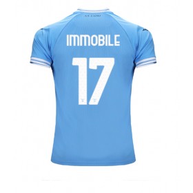 Herren Fußballbekleidung Lazio Ciro Immobile #17 Heimtrikot 2022-23 Kurzarm